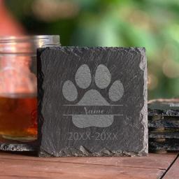 Pet Memorial Stone Custom Dogs Nome e Data de Morte Presentes Personalizados Pet Loss Placa Personalizada Dog Grave Marker - Image 3