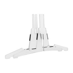Flauta suporte clarinete dobrável abs quatro suporte com perna portátil clarinete resto para flauta clarinete instrumento musical peças - Image 2