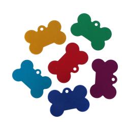 Alumínio osso Tags para Pet cão e gato, etiquetas personalizadas para prevenir a perda, Puppy Coleiras, marcadores ósseos, Pet Supplies, 10 pcs - Image 4