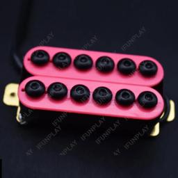 Guitarra elétrica de metal ajustável Humbucker Pickups, captador de cerâmica, ponte de pescoço para guitarra LP, multicolor - Image 4