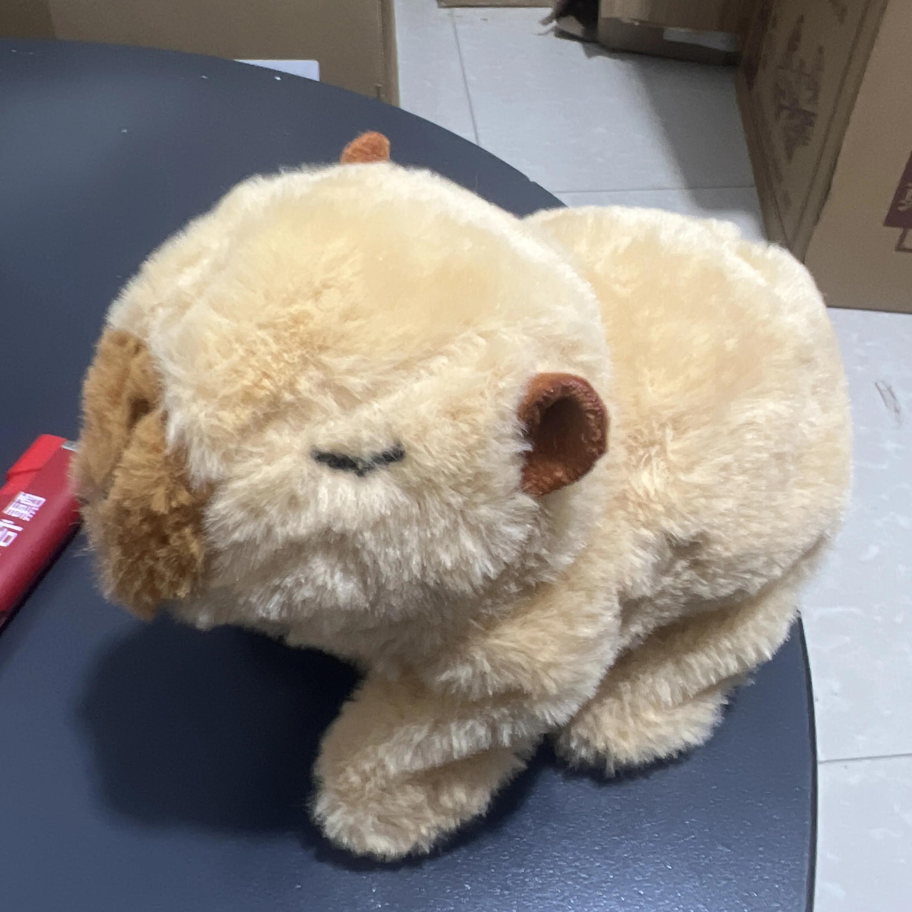 Boneca Capivara em movimento interativa – Brinquedo eletrônico infantil de pelúcia para animais de estimação - Image 1