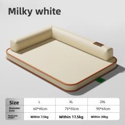 Tapete para cães adequado para todas as estações, cama para cães de médio e grande porte, à prova d'água e resistente a rasgos, removível e lavável para o verão. - Image 5