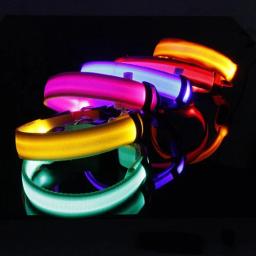 Coleira anti-perdida LED brilhante para animais de estimação, luz luminosa noturna, coleiras, colar de segurança, cães pequenos, médios e grandes - Image 5