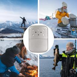 Reutilizável Combustível Mão Aquecedores Aquecedor, Aquecedor Handy Pequeno, Aquecedor de bolso para esportes ao ar livre Camping Caminhadas - Image 2