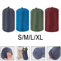 Nylon compressão saco de dormir leve saco de dormir, ótimo para mochila, caminhadas e camping - Image 2
