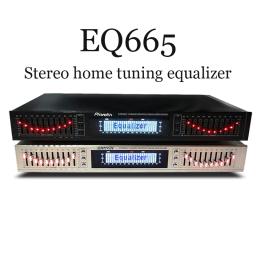 Amplificador De Som De Áudio De Alta Qualidade, EQ665, Sintonizador Estéreo Doméstico, Dual High School Bass, Bluetooth, HIFI - Image 1