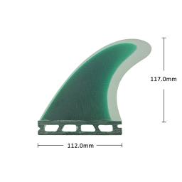 UPSURF-FUTURE Keel G5 Twin Fins Surfboard Fins, Núcleo De Fibra De Vidro De Alto Desempenho, Surf Fins Quilhas Tabs Única, M Twin Fin Set - Image 6