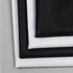 Tecido Interlining Fusível Não Tecido Leve, Acessório de Costura DIY, 100cm de Largura, Branco, Preto, Vestuário - Image 6