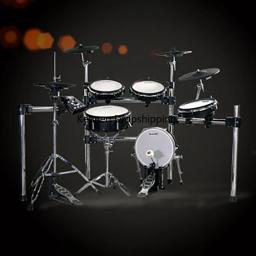 Bateria eletrônica digital instrumento musical crianças conjunto de tambor eletrônico profissional instrumento musical profisional tambor conjunto - Image 2