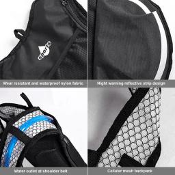 Pacote de hidratação mochila leve camelo volta correndo colete de água para trilha ao ar livre correndo caminhadas ciclismo corrida raving & escalada - Image 5
