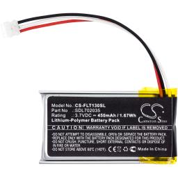 Bateria térmica da câmera para Flir LF602035-02 SDL702035 One Pro One Pro LT 435-0012, 450mAh, 1.67Wh - Image 3