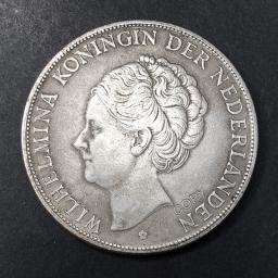 Colecionáveis Replica Moeda Comemorativa, Medalha de Metal Decor Home, Dutch 2.5D, Gustmina Queen, Replica Challenge, 1943 - Image 1