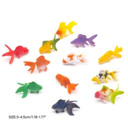 Plástico peixinho miniaturas estatuetas ornamentos animais fadas animais tanque peixes aquários peixinho paisagem suprimentos - Image 6