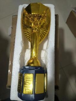 Réplica De Troféu De Resina Para Lembrança, O Troféu Da Copa Do Mundo, Presente Para O Prêmio De Futebol, Presente Agradável, Enfeites, Remit Trophy - Image 4