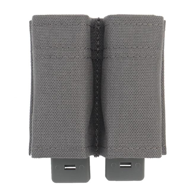 Pochete Tática Molle com Capacidade para Dois Magazines - Acessório Ideal para Caça, Airsoft e Wargame 9mm