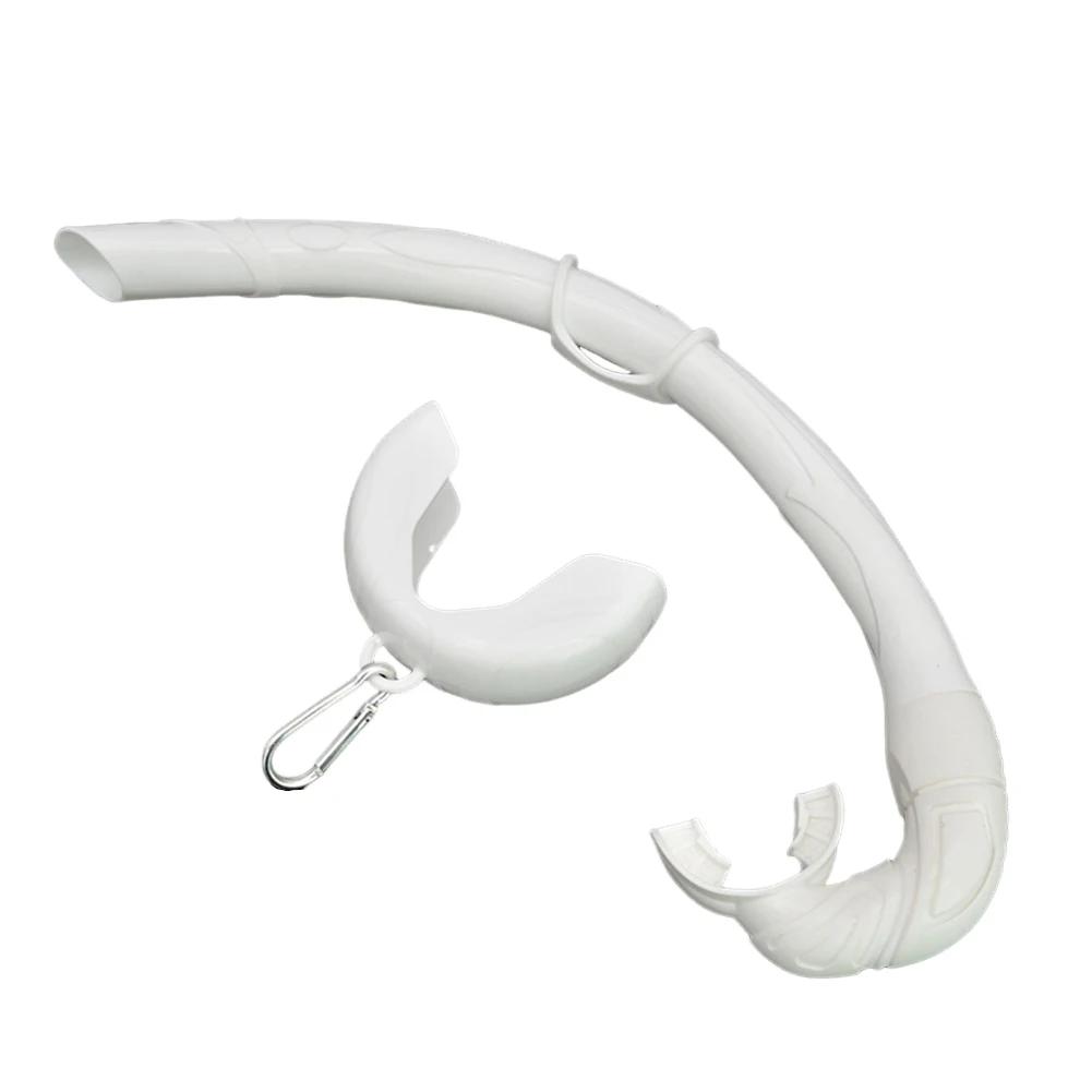 Snorkel dobrável de silicone com estojo de armazenamento compacto, snorkel de enrolar para homens e mulheres, tubo de respiração molhada, mergulho livre, silicone - Image 1