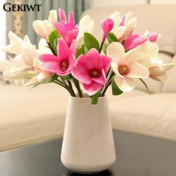 Grandes vasos de flores minimalistas, vaso criativo nórdico, recipiente plástico, arranjo de flores, decoração de casa, decoração - Image 6