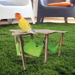 Cama de pássaro papagaio casa papagaio ninho descansando periquito gaiola acessórios pet pássaro tenda brinquedo para pequenos animais de estimação brinquedos de pássaros para conure - Image 4