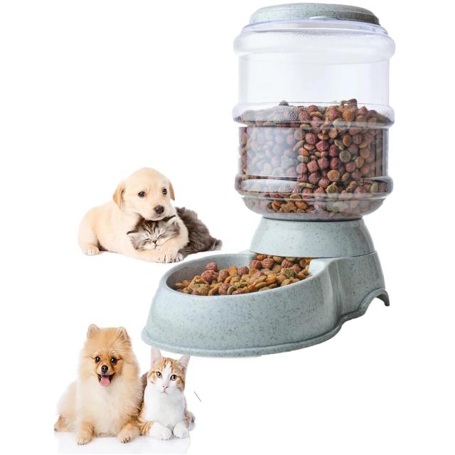 Alimentador Automático para Animais de Estimação com Alta Capacidade e Bebedouro Integrado para Cães Pequenos
