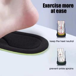 Unisex Nano Memory Foam Palmilhas, Suave, Esportes, Inserções de sapatos de corrida, Absorvente de suor, Desodorante, Almofada Sola, Paddings, 2 pcs, 10pcs - Image 5
