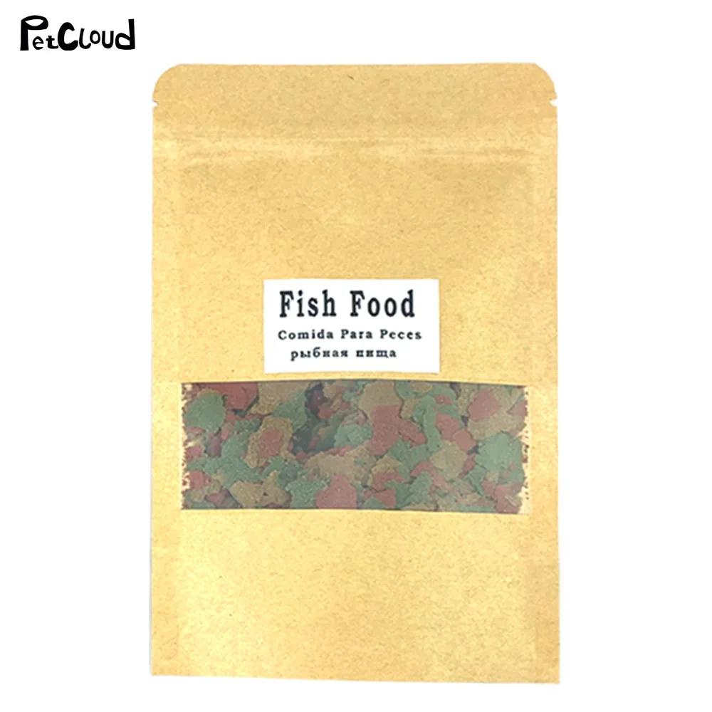 Flocos de alimentação de peixes de aquário, alimentador de cor enhtropical, ornamental marinho, gold, ko, bet, suprimentos de alimentação - Image 1