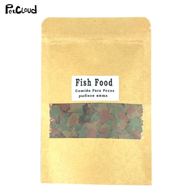 Alimentador de Flocos para Peixes de Aquário: Suprimentos para Betta, Goldfish e Peixes Ornamentais de Água Doce e Marinha
