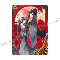 Anime Cartões de Manga com Máquina Azul Esquecer, Manga Cartões, FM Card, Assinatura Card Collection, Wei Wuxian, Presentes Toy, Original - Image 5