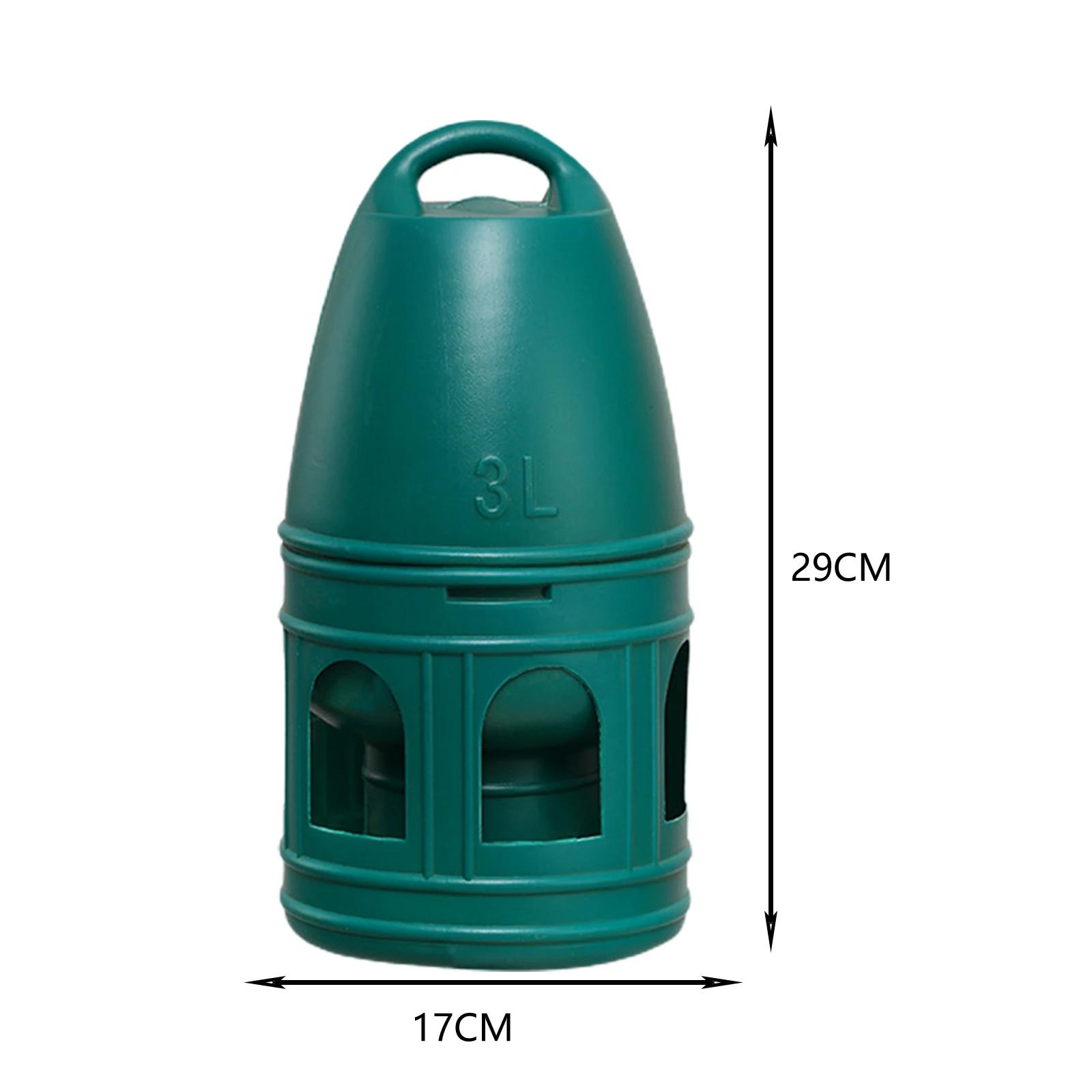 Bebedor automático do distribuidor da água do pássaro, papagaio, periquito, pombo, pato, pomba, alimentador com punho de suspensão, potenciômetro, 3L, 5L - Image 1