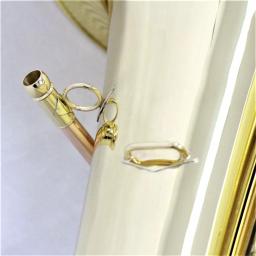 Tuba profissional com laca do ouro, corpo de bronze, instrumentos musicais, venda por atacado, venda direta da fábrica - Image 3