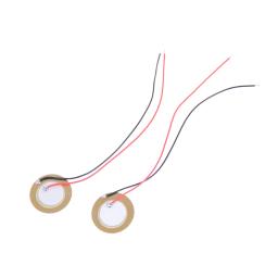 Piezo Ceramic Elements Sounder Sensor, Trigger Drum Disc, Buzzer Piezoelétrico de Cobre, 20mm, 10Pcs - Image 2