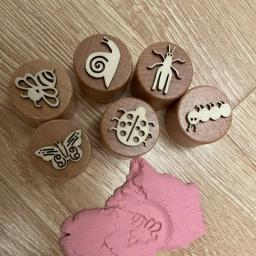 Ferramenta De Gravação De Cerâmica Para Argila De Polímero, Bloco De Textura De Inseto, Carimbo De Madeira, Artesanato De Cerâmica, Gravação De Madeira, Ferramentas De Modelagem, Suprimentos De DIY - Image 6
