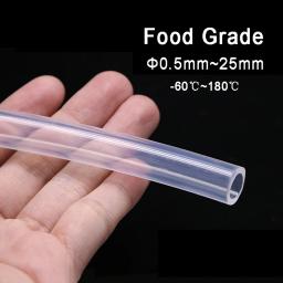 Tubo macio transparente claro da bomba do aquário da tubulação da tubulação do silicone do alimento seguro flexível para a cerveja/bebida/leite/água 0.5mm id 25mm id - Image 3