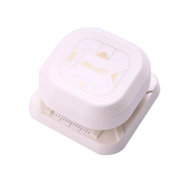 KW TRIO 4 em 1: Perfurador Multifuncional Manual para Corte e Gravação de Papelaria e Escritório