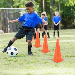 Cones para prática de futebol segurança futebol estrada obstáculo bandeira balde campo de treinamento de condução - Image 6