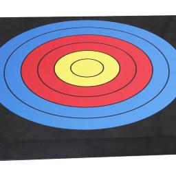 50*50cm ao ar livre esportes de caça tiro com arco acessórios eva espuma alvo com papel alvo tiro com arco alvo papel bullseye - Image 4
