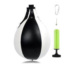 PU Leather Boxing Suspension Speed Ball, Bola de Perfuração para Presentes de Aniversário, Presentes de Ano Novo, Recentemente - Image 1