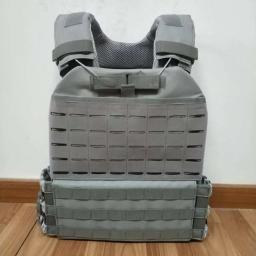 Colete de combate tático para esportes ao ar livre, Equipamento de treinamento de fitness, Placa pesada, Airsoft Paintball Regata protetora - Image 4