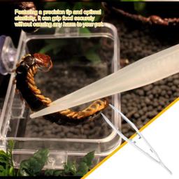 Pinça para répteis, pinça longa para alimentação, ferramentas que brilham no escuro, antiderrapante e ergonômica, pinça longa para alimentação - Image 5