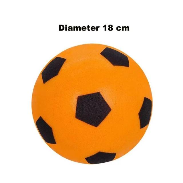 Bola de Futebol Silenciosa em PU Espuma Não Revestida - Alta Densidade para Treinamento em Casa sem Ruído