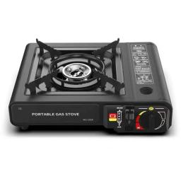 Ignição automática Fogão a Gás Portátil, Grande Firepower, Windproof, Economia de Energia, Liga, Dupla Utilização, Camping Abastecimento - Image 1