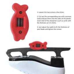 Afiador de skate para sapatos de skate no gelo Lâminas condicionadoras de moagem Ferramenta de manutenção Lâmina de patins de gelo Pedra moedor - Image 2