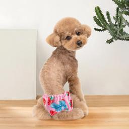 Fraldas Fisiológicas Reutilizáveis para Animais de Estimação, Calcinhas, Fraldas, Menstruação, Cachorro, Fêmea, Cachorro, Gato, Pet, Roupas - Image 6