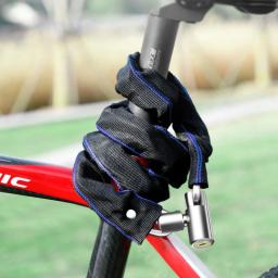 Bloqueio de segurança resistente para bicicleta, cadeado de metal com chave, anti-roubo, mountain bike, estrada, motocicleta, scooter, 60 cm, 65 cm, 85 cm, 105 cm, 125 cm - Image 6