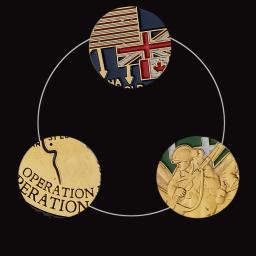 Moeda de Desafio Banhada a Ouro e Prata, 75 ° Aniversário da Segunda Guerra Mundial, França Dia D Normandia, 1999 4.6.6 - Image 6