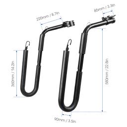 Cremalheira portátil de prancha de bicicleta Suporte de prancha de surf Suporte de bicicleta Holde SUP Board Acessórios - Image 2