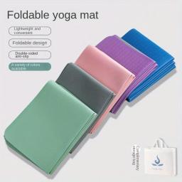 Tapetes de Yoga Antiderrapante Dobráveis, Leves, Dobrar, Exercício, Portátil, Casa, Ginásios, Equipamentos de Fitness, Viagem - Image 3