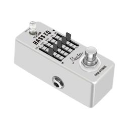 Rowin LEF-317B baixo eq pedal 5 banda equalizador pedais para baixo guitarra com 5 banda gráfico mini tamanho true bypass - Image 4