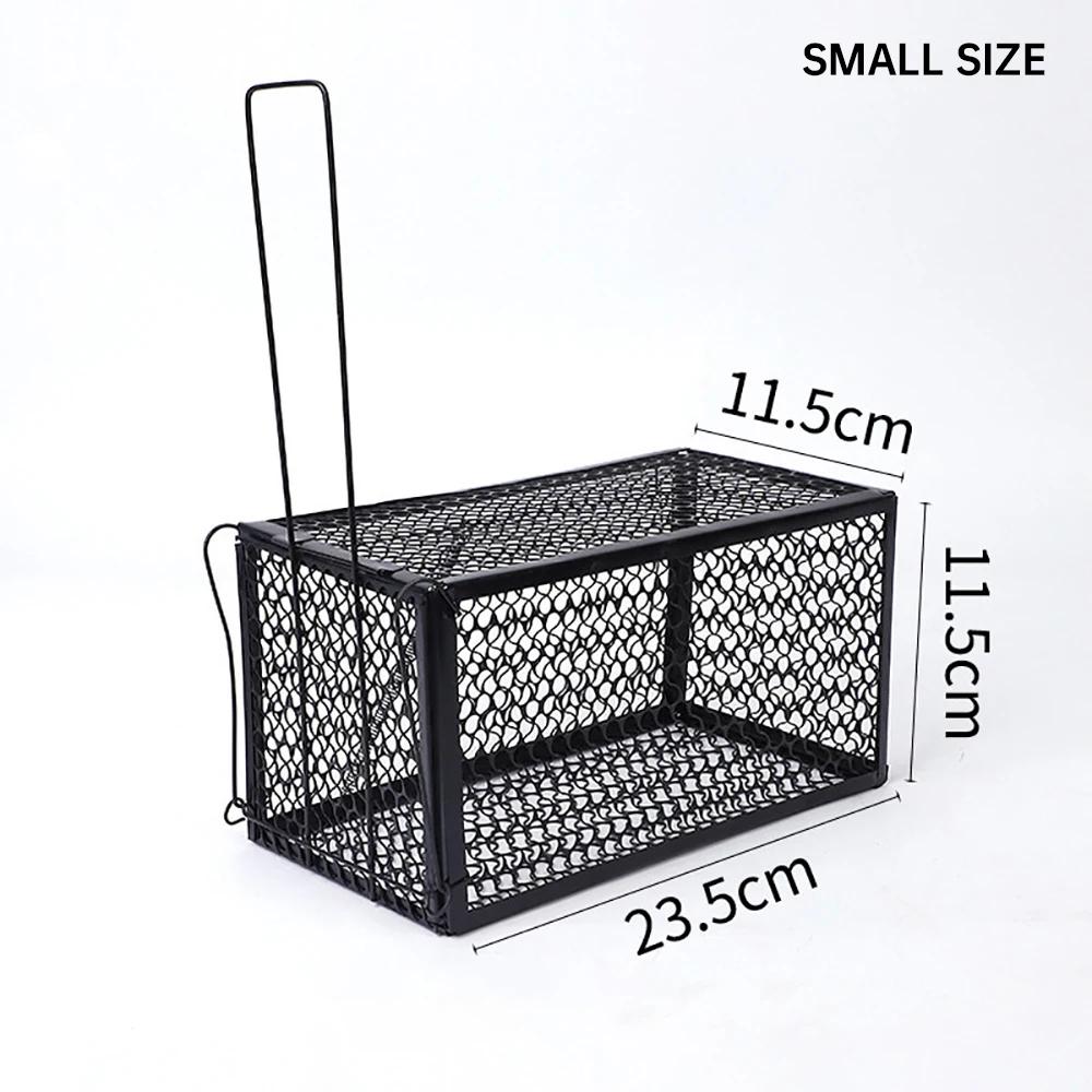 Live Humane Cage Trap para Esquilo, Mouse, Rato, Ratos, Pout, Implementar Rato, Ratoeira de Bloqueio Auto Reutilizável, Interior e Exterior - Image 1