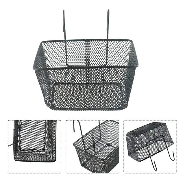 Cesta Dianteira para Bicicleta: Acessório para Ciclismo com Grande Capacidade para Compras ao Ar Livre