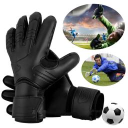 Luvas ajustáveis do goleiro do futebol, Luvas do treinamento do futebol, Proteção dos dedos, pulso, bola - Image 3